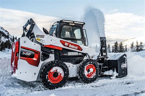 skid steer with tracks snow blower|used snowblower for skid steer.